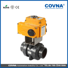 industrial water treatment electric pvc ball valve